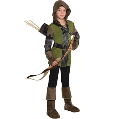 Afbeelding van amscan CAT02 Kinderkostuum Robin Hood, 12 14 jaar