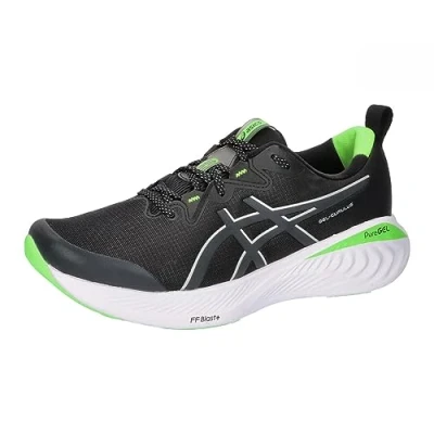 Afbeelding van Asics Gelcumulus 25 Liteshow Hardloopschoenen neutraal, Heren, Maat: 42, Black pure silver Kunststof