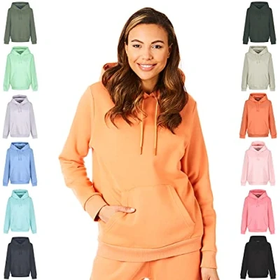 Afbeelding van Light &amp; Shade Zachte hoodie voor dames, oranje