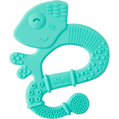 Afbeelding van Chicco Supersoft Iguana Bijtspeelgoed Blauw 2m+