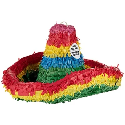 Afbeelding van &quot;Pinata Sombrero Feestdecoratievoorwerp One size&quot;