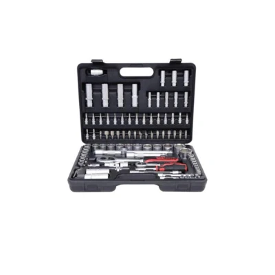 Afbeelding van KS TOOLS 917.0796 Doppenset 96 Chroom vanadium staal 1/2, 1/4 Met ratelfunctie Vierkant
