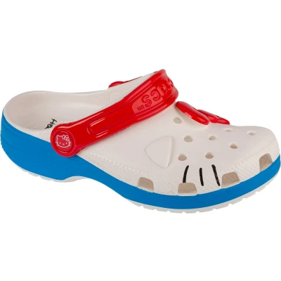 Afbeelding van Crocs Hello Kitty Classic CLOG Clogs voor kinderen, Maat: 34/35, White Kunststof