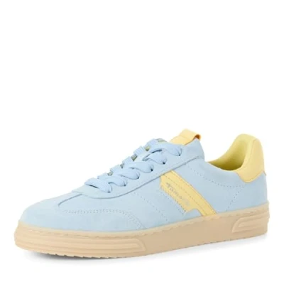 Afbeelding van Tamaris Dames 1 23788 42 damessneakers, Lichtblauw