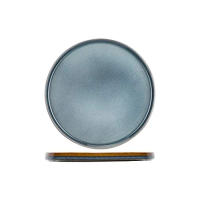 Afbeelding van Cosy&amp;Trendy Quintana Blue dinerbord Ø 27,5 cm Set 4
