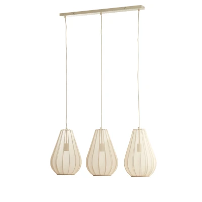 Afbeelding van Light &amp; Living Hanglamp ITELA 80x8x40cm Bruin