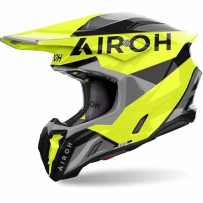 Afbeelding van Airoh Twist 3.0 King Yellow Grey XL Maat Helm