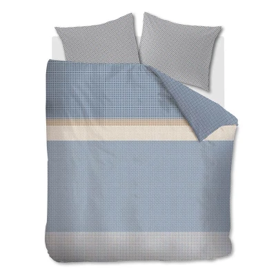 Afbeelding van Beddinghouse Bernou dekbedovertrek Lits Jumeaux 240x200/220 Blauw