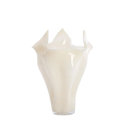 Afbeelding van Light &amp; Living Vaas AIORA Ø31x46cm Wit