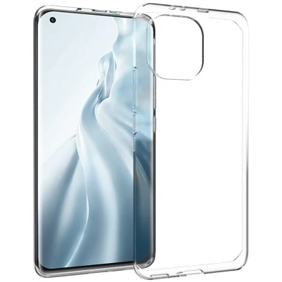 Afbeelding van Accezz Hoesje Geschikt voor Xiaomi Mi 11 Siliconen Clear Backcover Transparant
