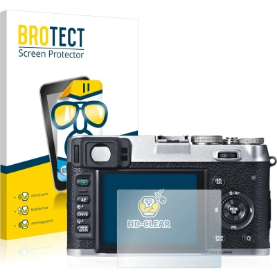 Afbeelding van BROTECT Screenprotector voor Fujifilm X100S Folie Beschermfolie transparant (2 Stuks)
