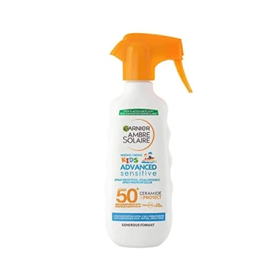 Afbeelding van Garnier Ambre Solaire Advanced Sensitive Kids Ceramide Protect Spray SPF50+ 270 ml