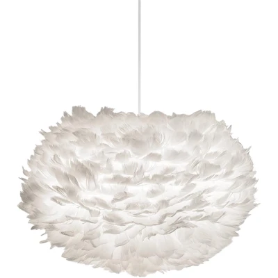 Afbeelding van Umage Eos Medium hanglamp white met koordset wit Ø 45 cm