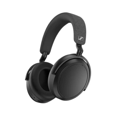 Afbeelding van Sennheiser MOMENTUM 4 draadloze hoofdtelefoon, Bluetooth voor kristalheldere gesprekken met adaptieve ruisonderdrukking, 60 uur batterijduur, aanpasbaar geluid en licht opvouwbaar ontwerp, zwart