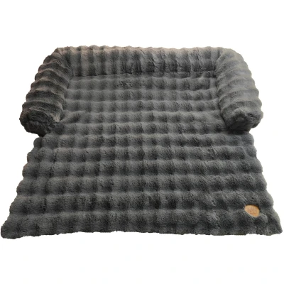 Afbeelding van Adori Sofadeken Liva Hondendeken 15x100x115 cm Donkergrijs