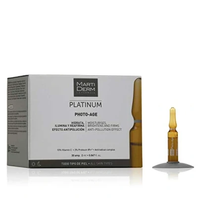Afbeelding van Ampoules Platinum Photo Age Martiderm (2 ml)