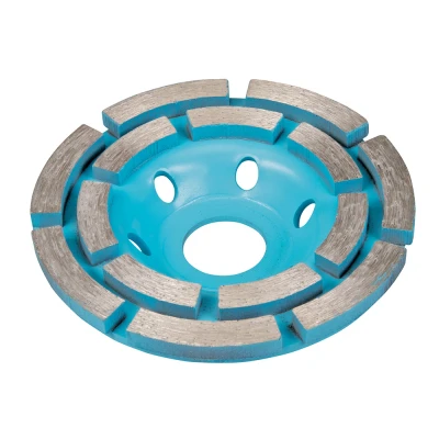 Afbeelding van Silverline Diamant beton slijpschijf dubbele rij 100 x 22,2 mm