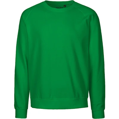 Afbeelding van Fairtrade unisex sweater met ronde hals Green XS