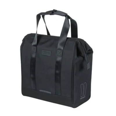 Afbeelding van Basil Grand Bicycle Shopper uniseks volwassenen, zwart, 23 liter