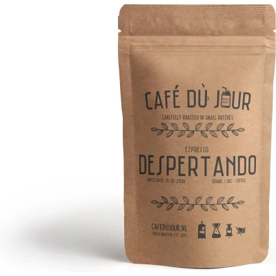 Afbeelding van Café du Jour Espresso Despertando 500 gram vers gebrande koffiebonen