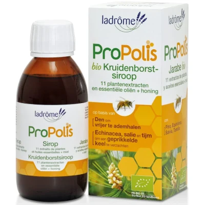 Afbeelding van Kruidenborstsiroop Propolis+ bio 150 ml