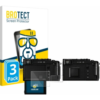 Afbeelding van BROTECT Screenprotector voor Fujifilm X Pro3 Folie Beschermfolie Beschermglas transparant (3 Stuks)