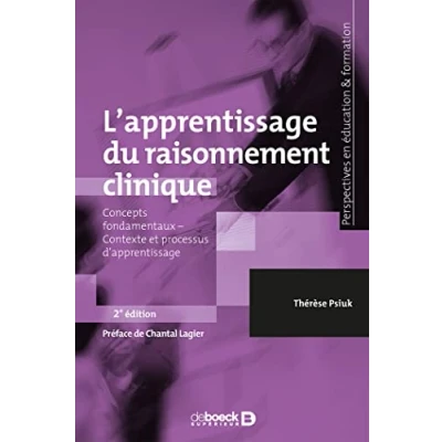 Afbeelding van L&#039;APPRENTISSAGE DU RAISONNEMENENT CLINIQUE