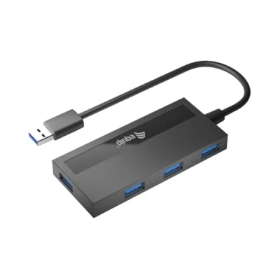 Afbeelding van Equip 128956 USB 3.2 Gen 1 hub 4 poorten Zwart