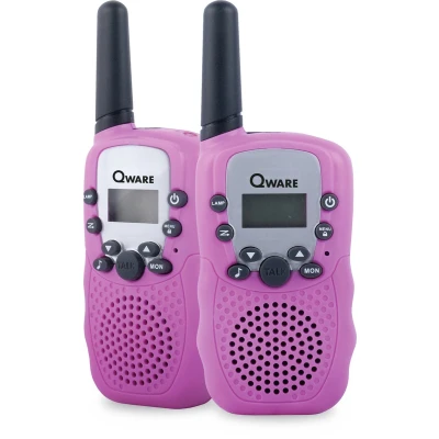 Afbeelding van Qware Walkie Talkie Set Roze (qw Snd wt335pk)