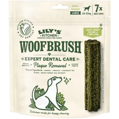 Afbeelding van 7x47g Lily&#039;s Kitchen Woofbrush Dental Sticks voor grote honden