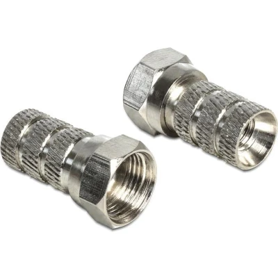 Afbeelding van F Connector stekker Twist on 5.5 mm