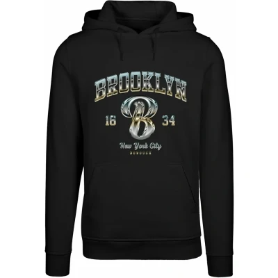 Afbeelding van Mister Tee Hoodie, Heren, Maat: Small, Black