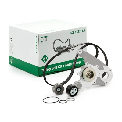 Afbeelding van INA 530 0232 30 waterpomp + Distributieriem Set Met FIAT: Ducato III Van, II Platform / Chassis