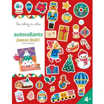 Image de Autocollants Joyeux Noël ! Avec 6 décors