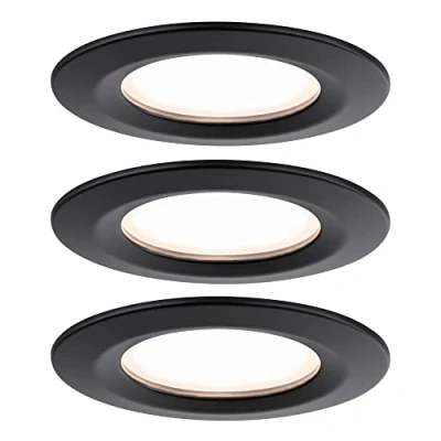 Afbeelding van Paulmann 93081 Set Nova Plus LED inbouwlamp 18 W Zwart