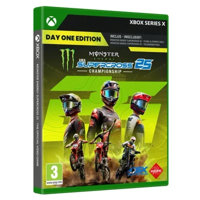 Image de Koch Media Monster Energy Supercross 25 Day One Edition Nl/fr Xbox Series X
