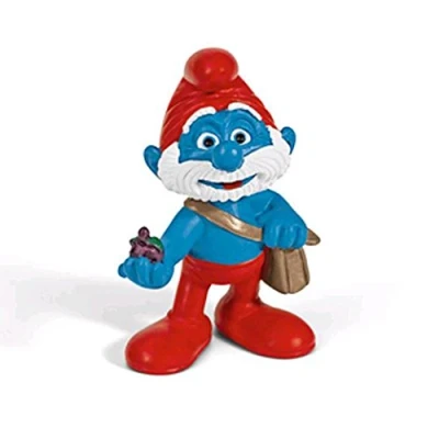 Afbeelding van Schleich Grote Smurf met tas 20729