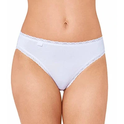 Image de sloggi Femme 24/7 CotLac TAC3 Boxer Briefs 3 pièces, Blanc (White 03), 42