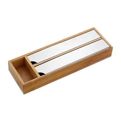 Afbeelding van Kesper 58040 Foliedispenser, folieafroller, van gecertificeerde bamboe