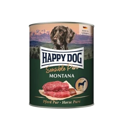 Afbeelding van Happy Dog Sensible Pure Montana Paard 6 x 800 g