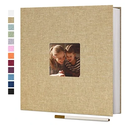 Afbeelding van Vienrose Fotoalbum, zelfklevend, 60 pagina&#039;s, fotoalbums, doe het zelf, 10 x 15 cm, herinneringen, linnen deken, huwelijksgeschenken, Kerstmis, Valentijnsdag, verjaardagscadeau, kinderen