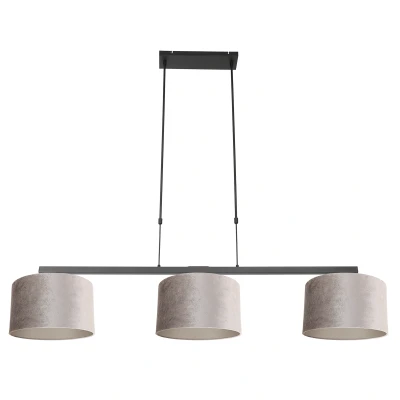 Afbeelding van Steinhauer hanglamp Stang zwart metaal 3459ZW