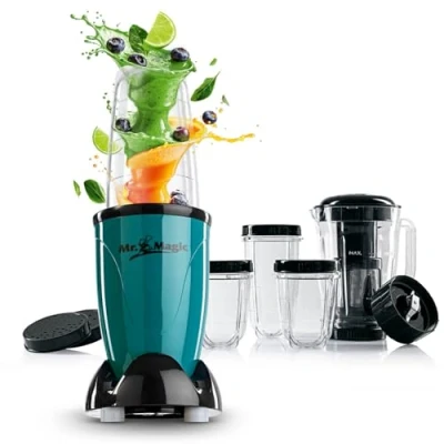 Image de GOURMETmaxx 5611 Batteur sur socle 400 Watts Vert