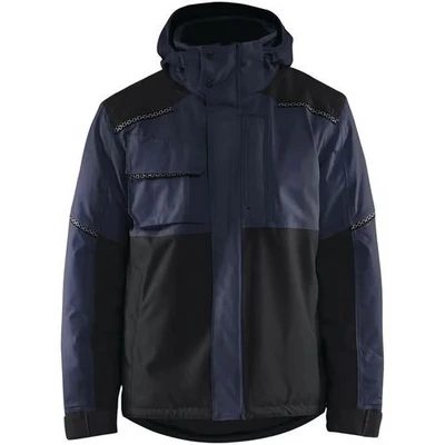 Image de Veste hiver stretch 2D rouge/rouge foncé respirant étanche