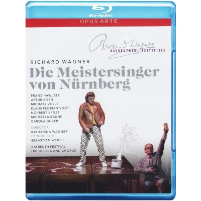 Afbeelding van Florian Vogt, Franz Hawlata, Artur Korn, Bayreuth Festival Orchestra Wagner: Die Meistersinger Von Nürnberg (Blu ray)