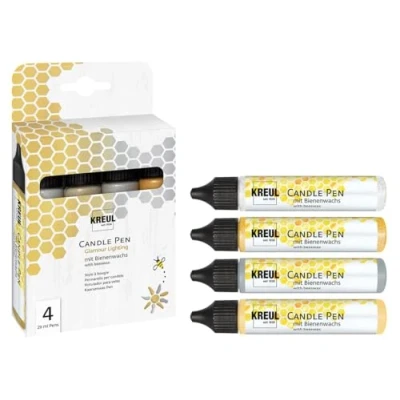 Afbeelding van KREUL 49756, Goud, Zilver, Vloeibare was, Vloeistof, 29 ml, 4 stuk(s)