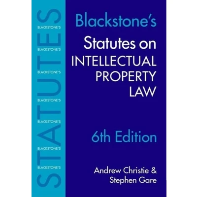 Afbeelding van Statutes on Intellectual Property