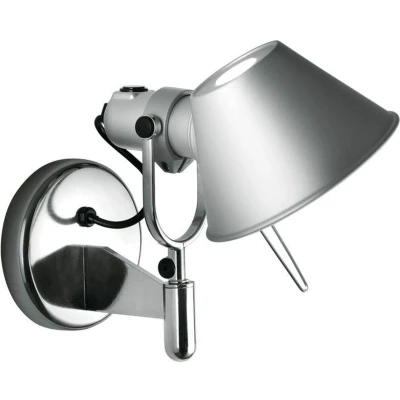 Afbeelding van Artemide Tolomeo Micro Faretto wandlamp retrofit met schakelaar