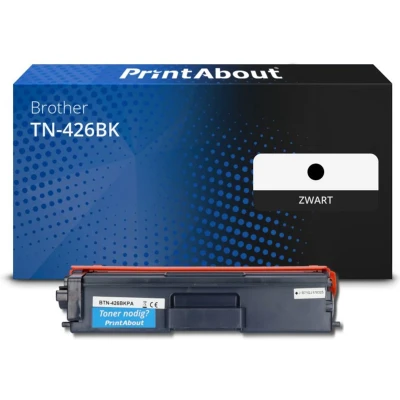 Afbeelding van Huismerk Brother TN 426BK Toner Zwart Extra hoge capaciteit