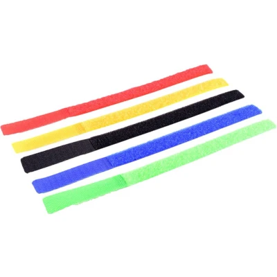 Afbeelding van Klittenband kabelbinders 215 x 16mm / diverse kleuren (5 stuks)